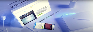 sitio web cielo vivo diseñado por virtual marcas
